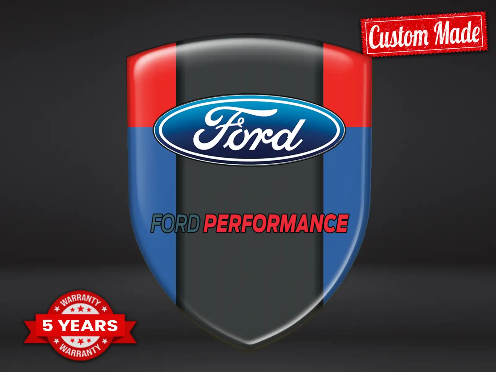Ford Wasserfester Sticker Hochwertig Premium Professionell